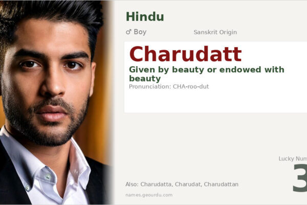 Charudatt Meaning — Sanskrit Origin, Boy Name & Details (2025)