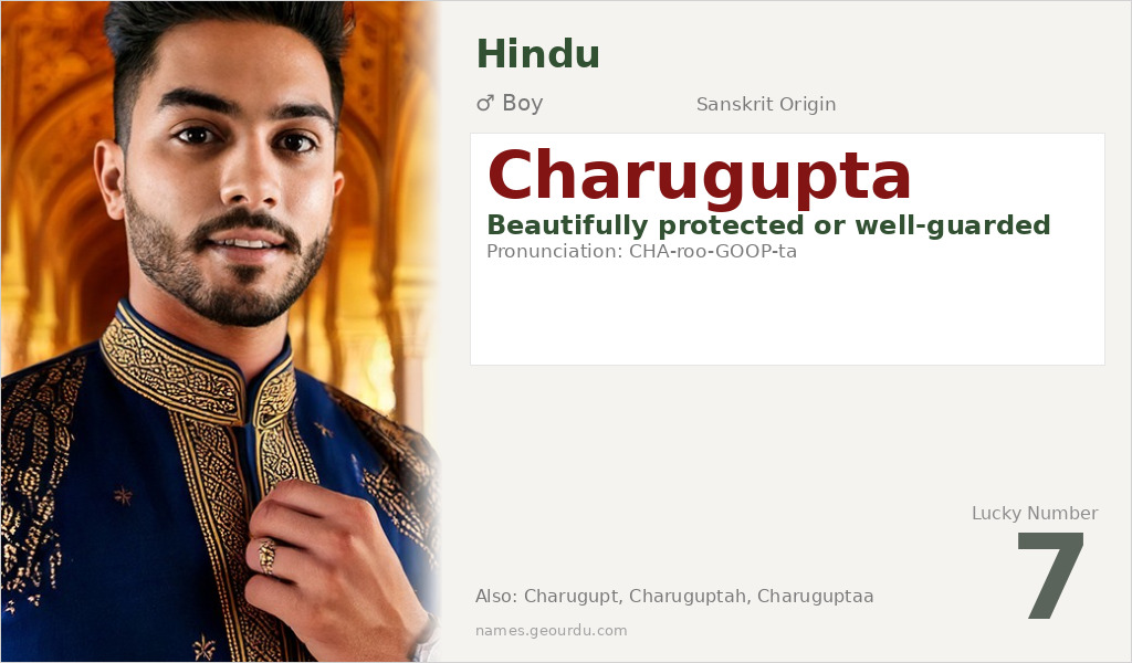 Charugupta Name Meaning and Details