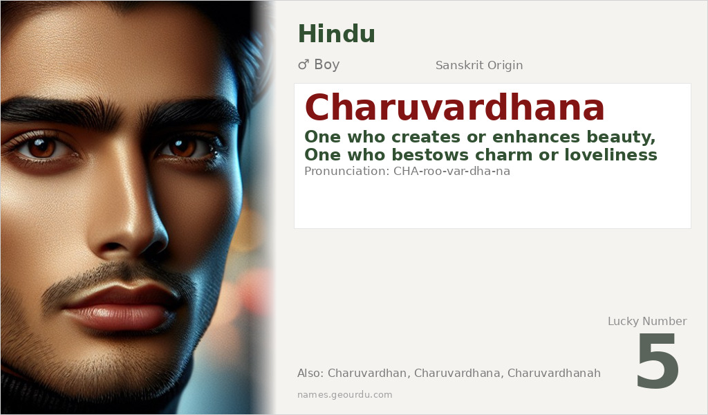 Charuvardhana Name Meaning and Details
