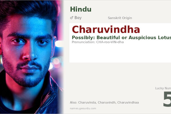 Charuvindha Name Meaning — Origin, Gender & Details (2025)