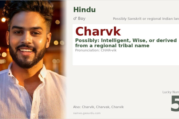 Charvk Name Meaning — Origin, Gender & Details (2025)