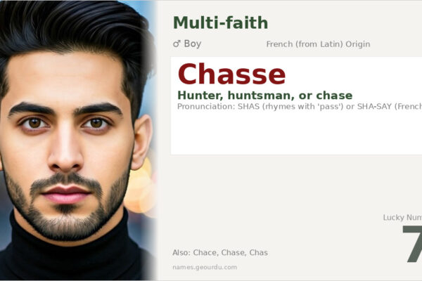 Chasse Name Meaning — French Origin, Boy Name & History (2025)