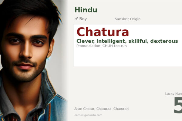 Chatura Name Meaning — Sanskrit Origin, Boy Gender & Details (2025)