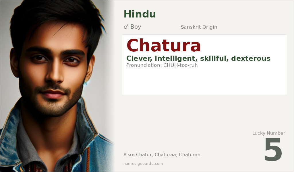 Chatura Name Meaning and Details
