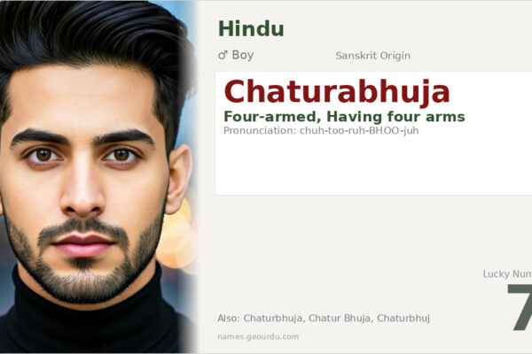 Chaturabhuja Meaning — Sanskrit Origin, Divine Epithet & Details (2025)