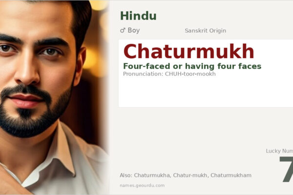 Chaturmukh Meaning — Origin, Gender & Details (2025)