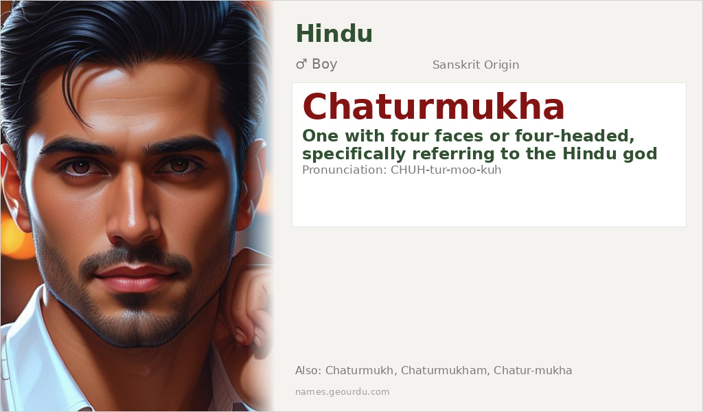 Chaturmukha Name Meaning and Details