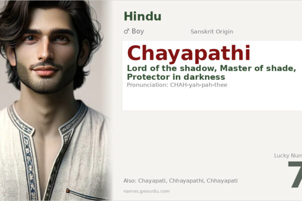 Chayapathi Meaning — Sanskrit Origin, Boy Name & Details (2025)