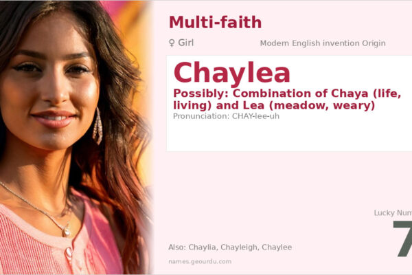 Chaylea Name Meaning — Origin, Gender & Details (2025)