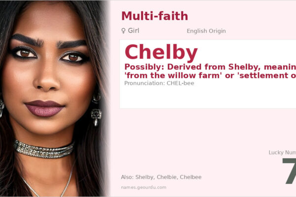 Chelby Name Meaning — Origin, Gender & Details (2025)