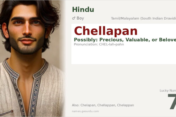 Chellapan Name Meaning — South Indian Origin, Boy Name & Details (2025)