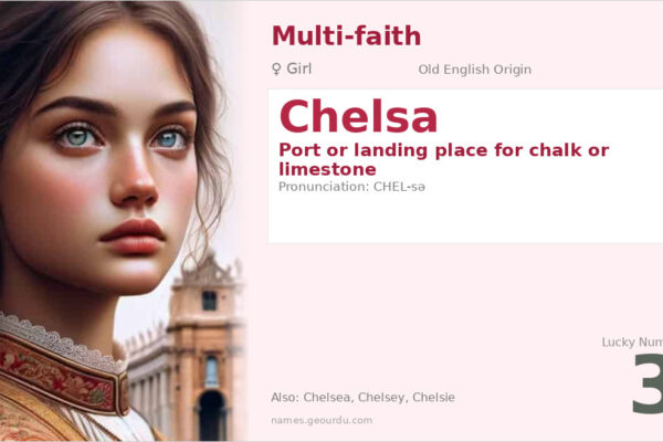 Chelsa Name Meaning — Old English Origin, Girl Name & Details (2025)