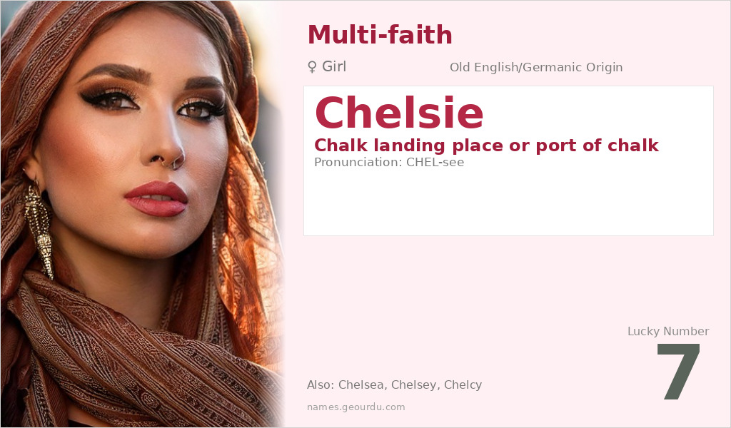 Chelsie Name Meaning and Details