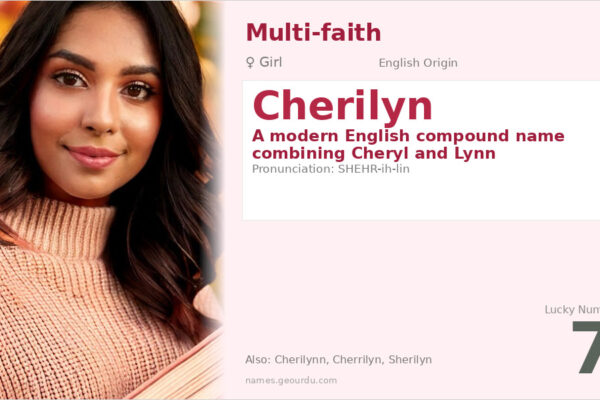 Cherilyn Name Meaning — Modern English Origin & Details (2025)