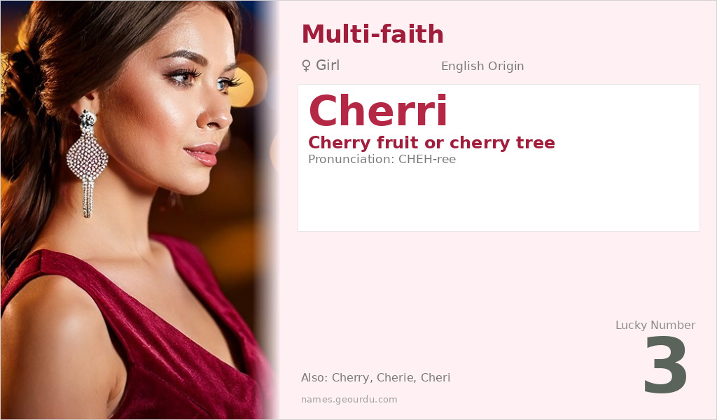 Cherri Name Meaning and Details