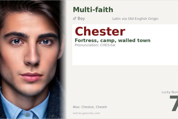 Chester Name Meaning — Latin Origin, Boy Name & History (2025)