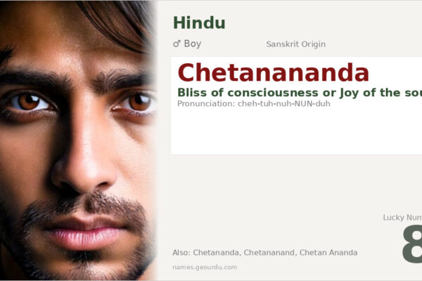 Chetanananda Meaning — Sanskrit Origin, Boy Name & Spiritual Significance (2025)