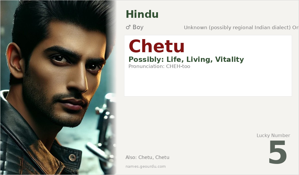 Chetu Name Meaning and Details