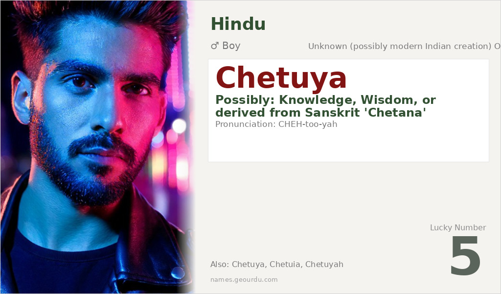 Chetuya Name Meaning and Details
