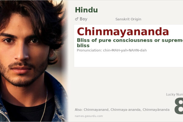 Chinmayananda Name Meaning — Sanskrit Origin, Boy Hindu Name & Details (2025)