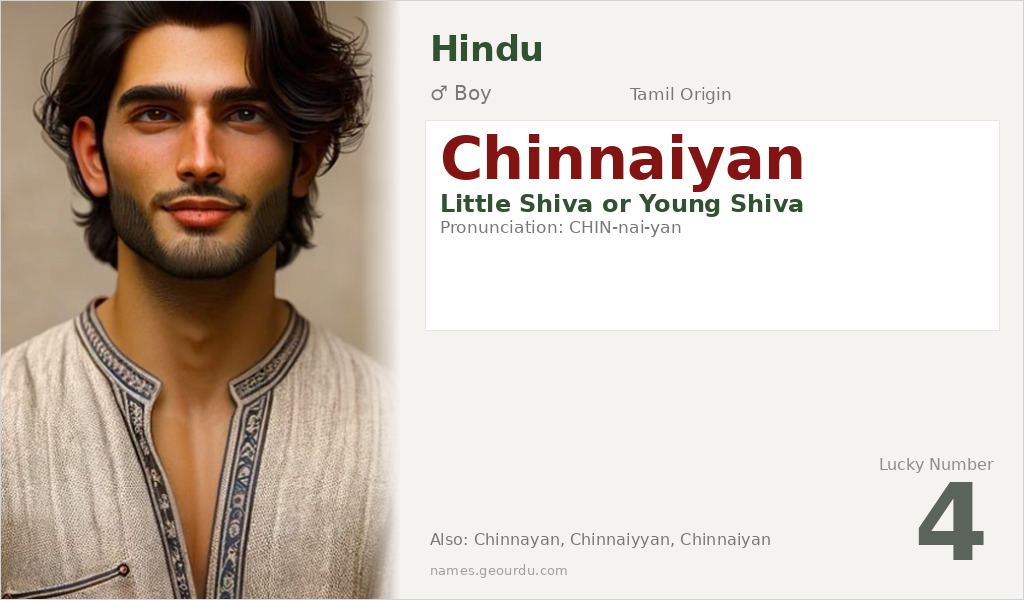 Chinnaiyan Name Meaning and Details