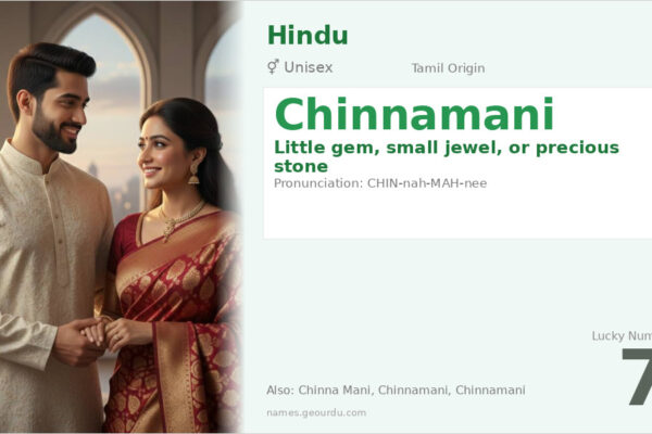 Chinnamani Name Meaning — Tamil Origin, Gender & Details (2025)