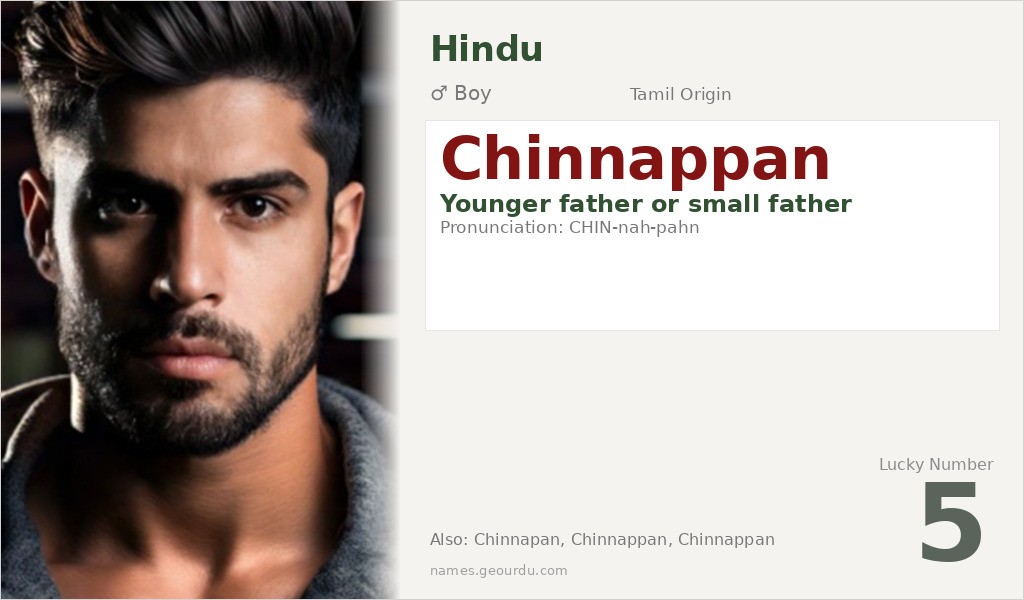 Chinnappan Name Meaning and Details