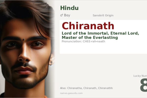 Chiranath Name Meaning — Sanskrit Origin, Boy Hindu Name & Details (2025)