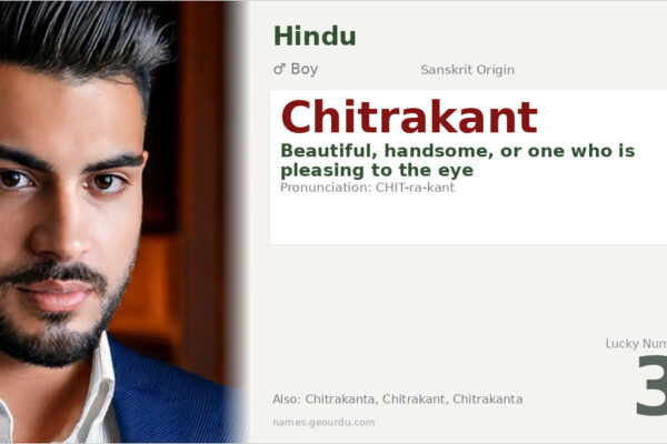 Chitrakant Meaning — Sanskrit Origin, Boy Name & Details (2025)