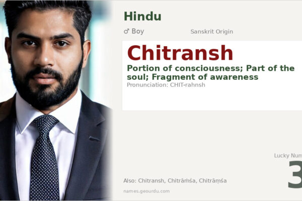 Chitransh Name Meaning — Sanskrit Origin, Boy Name & Spiritual Significance (2025)