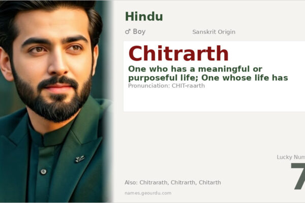 Chitrarth Meaning — Sanskrit Origin, Boy Name & Details (2025)