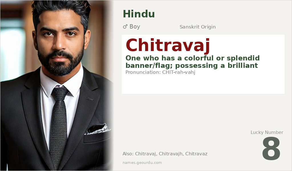 Chitravaj Name Meaning and Details