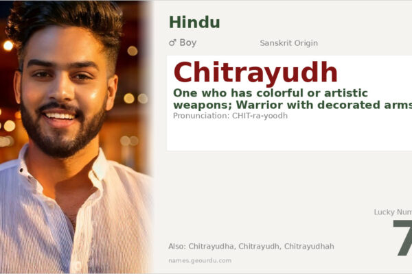 Chitrayudh Meaning — Sanskrit Origin, Boy Name & Details (2025)