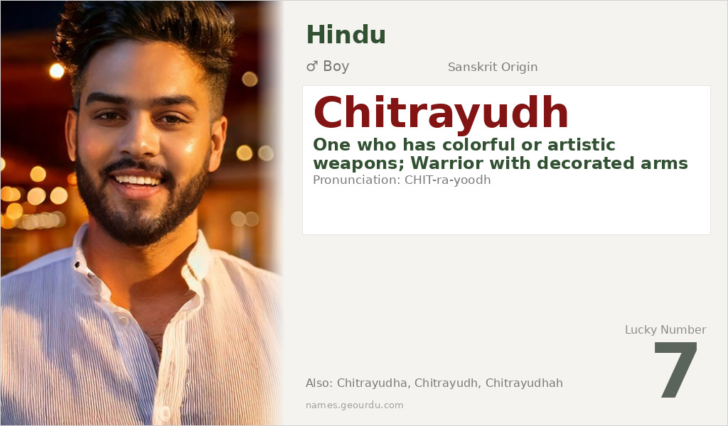 Chitrayudh Name Meaning and Details
