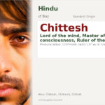 Chittesh Name Meaning and Details