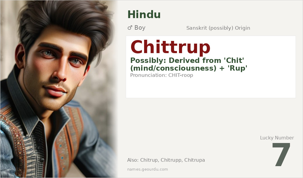 Chittrup Name Meaning and Details
