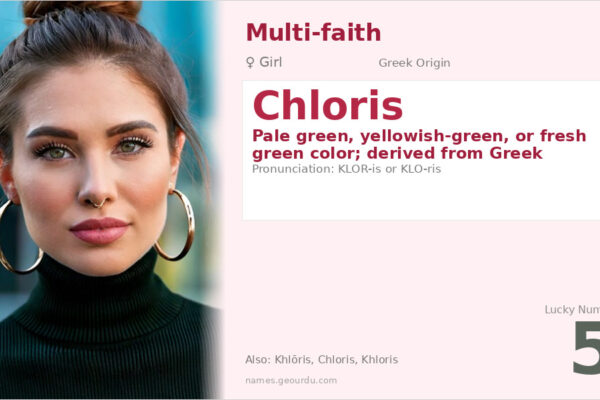 Chloris Name Meaning — Greek Origin, Girl Name & Mythology (2025)
