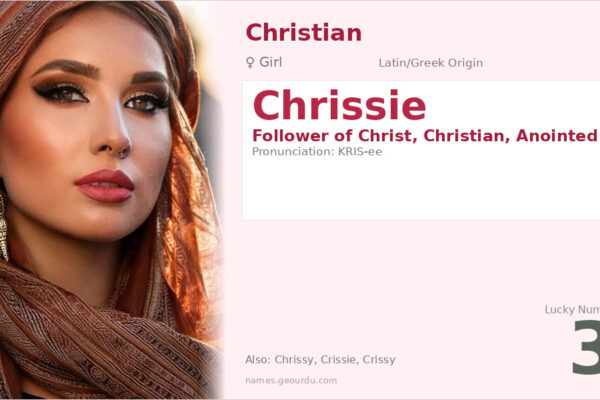 Chrissie Name Meaning — Origin, Gender & Details (2025)