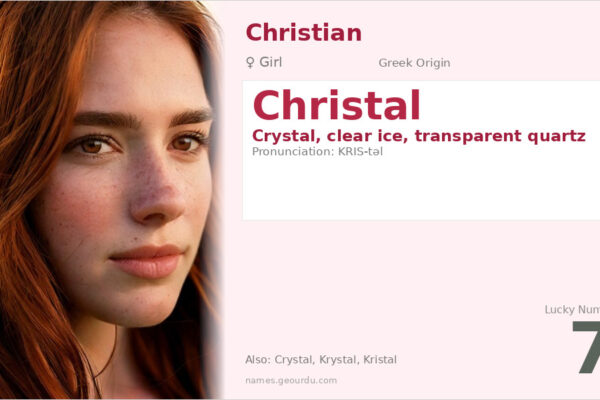 Christal Name Meaning — Greek Origin, Girl Name & Details (2025)