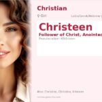 Christeen Name Meaning and Details