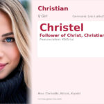 Christel Name Meaning and Details