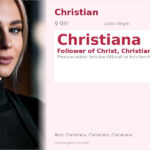 Christiana Name Meaning and Details