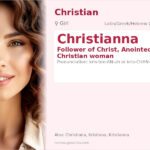 Christianna Name Meaning and Details
