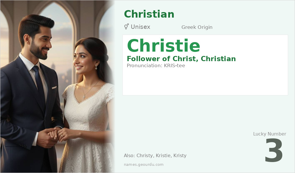 Christie Name Meaning and Details