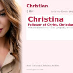 Christina Name Meaning and Details