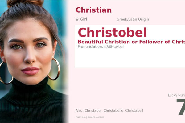 Christobel Name Meaning — Origin, Gender & Details (2025)