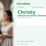 Christy Name Meaning and Details