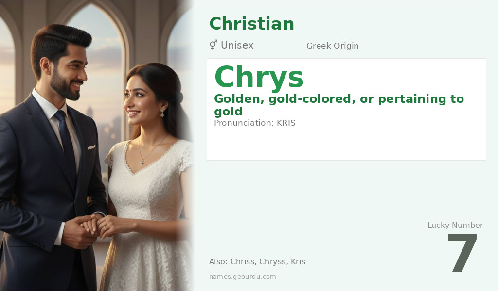 Chrys Name Meaning and Details