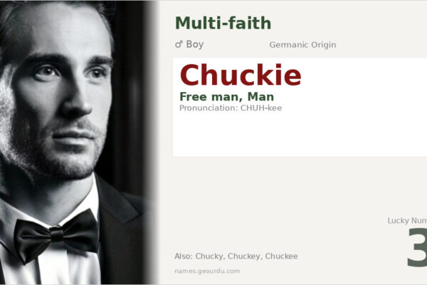 Chuckie Name Meaning — Germanic Origin, Boy Name & Details (2025)