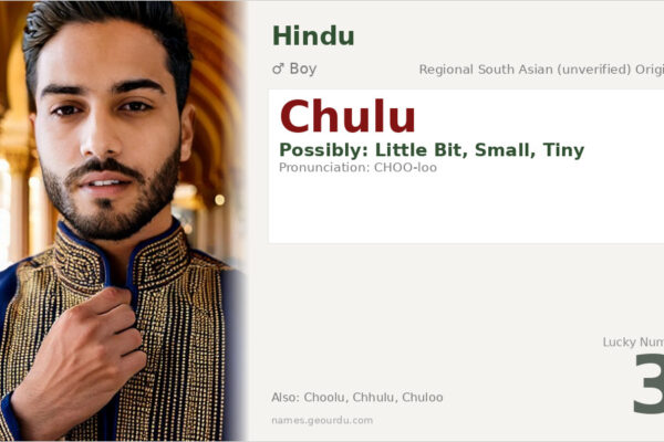 Chulu Name Meaning — Origin, Gender & Details (2025)
